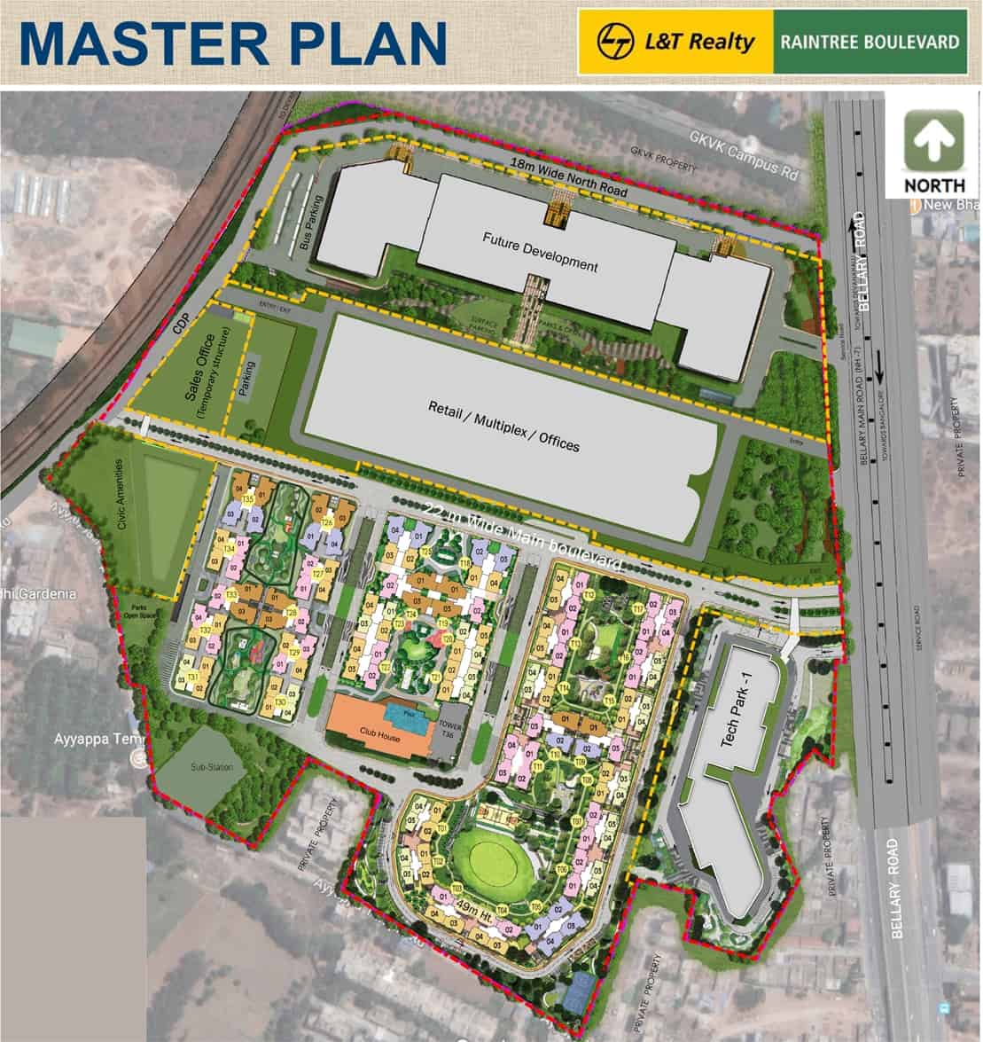 Raintree Boulevard Master Plan