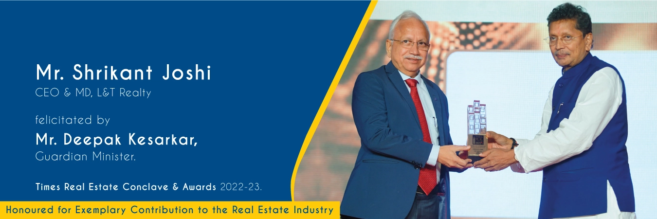 L&T Realty wins at Times Real Estate Conclave & Awards 2022-23